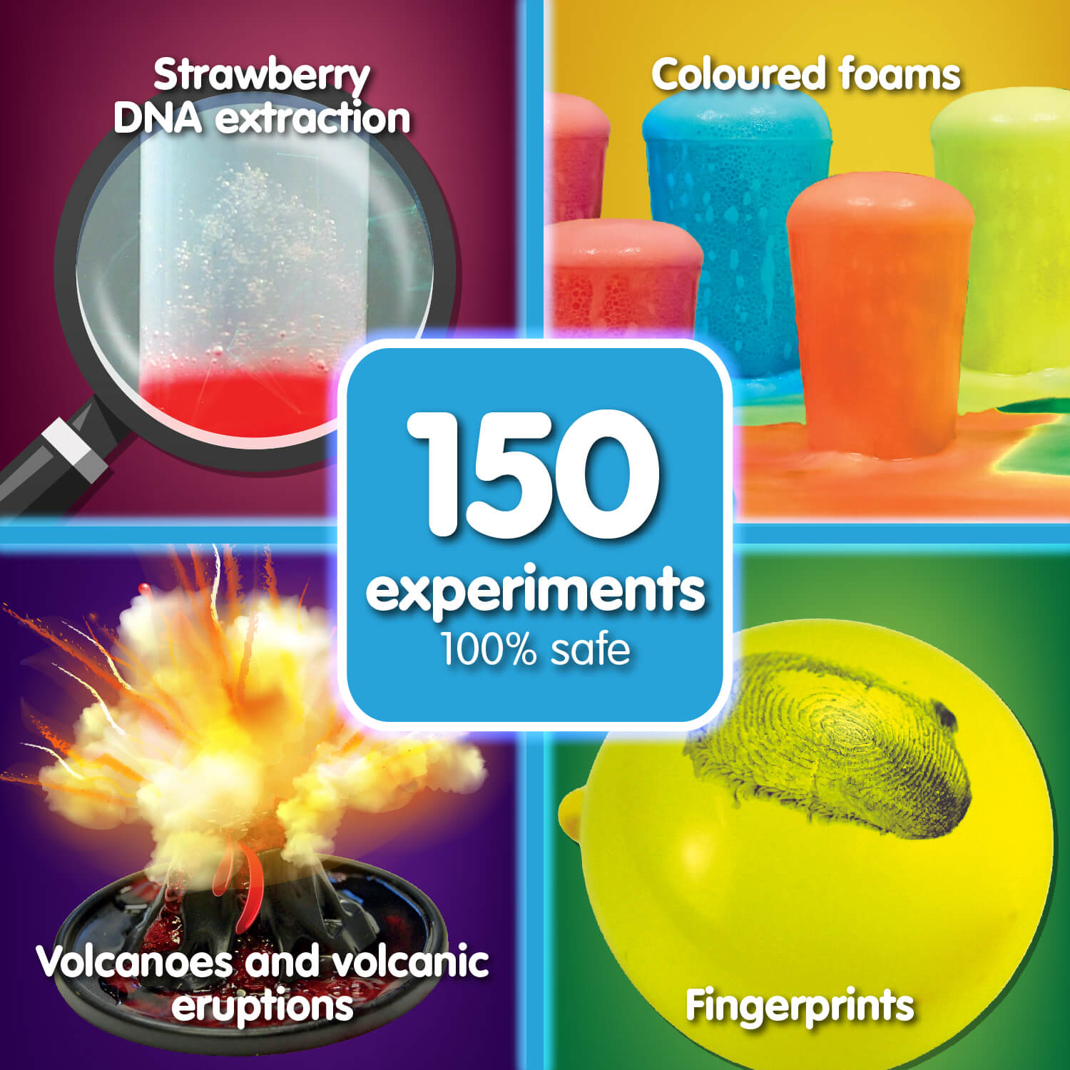 Super Science Kit For Kids 150 Experiments