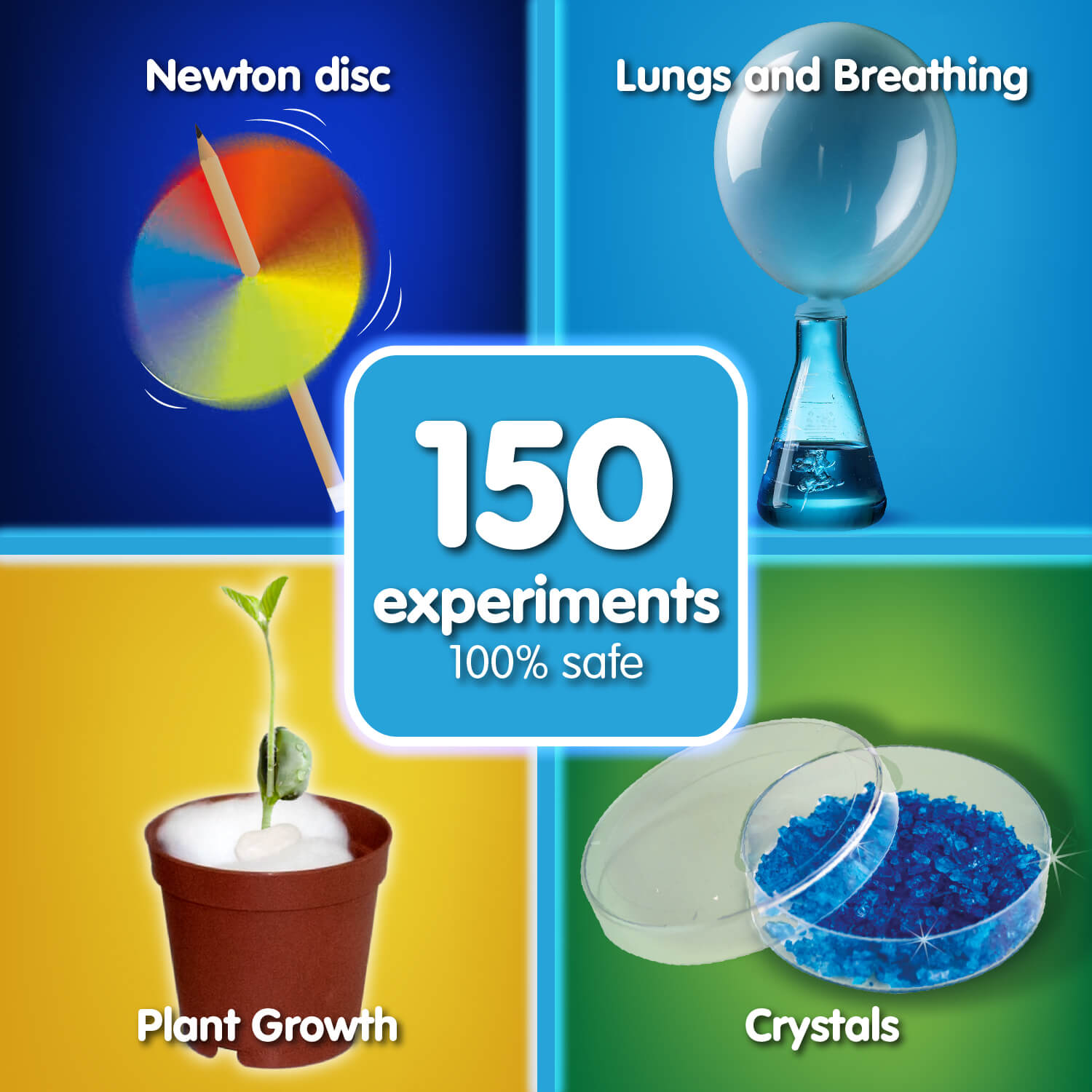 Super Science Kit For Kids 150 Experiments