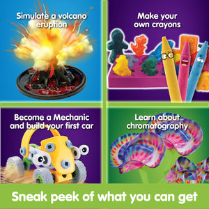 Science Kit Subscription for Kids Aged 4-8